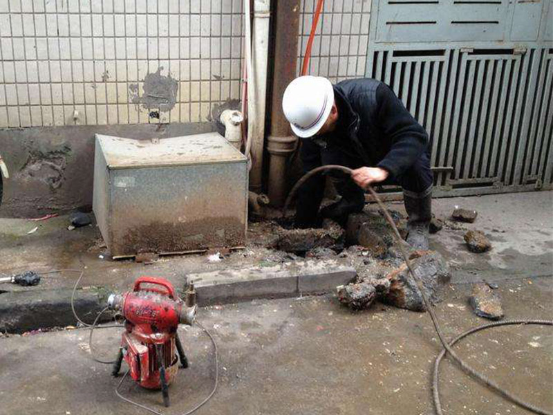 银州疏通下水道-洗菜池疏通