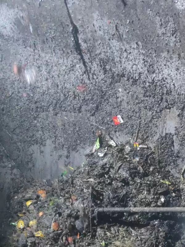 银州污水池清理